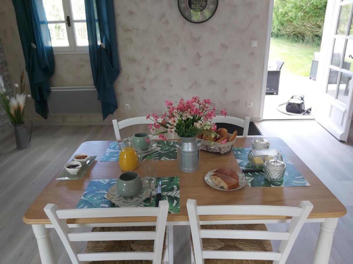 Bed and Breakfast Le Bonheur Des Plumes Montmartin-en-Graignes Экстерьер фото