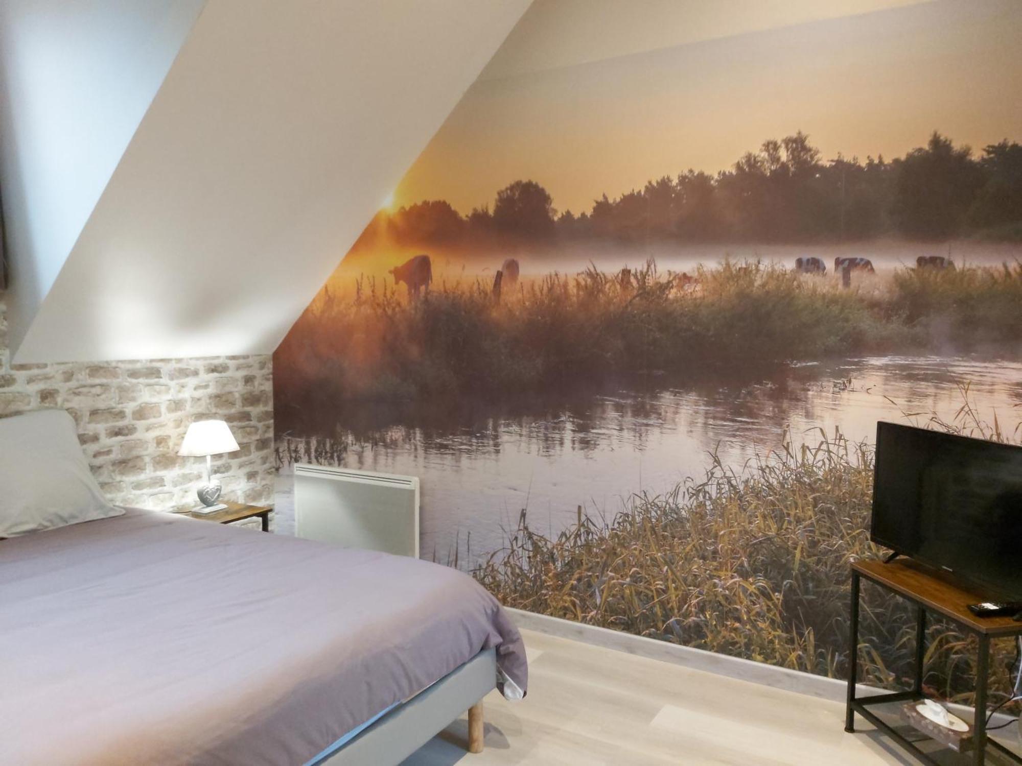 Bed and Breakfast Le Bonheur Des Plumes Montmartin-en-Graignes Экстерьер фото